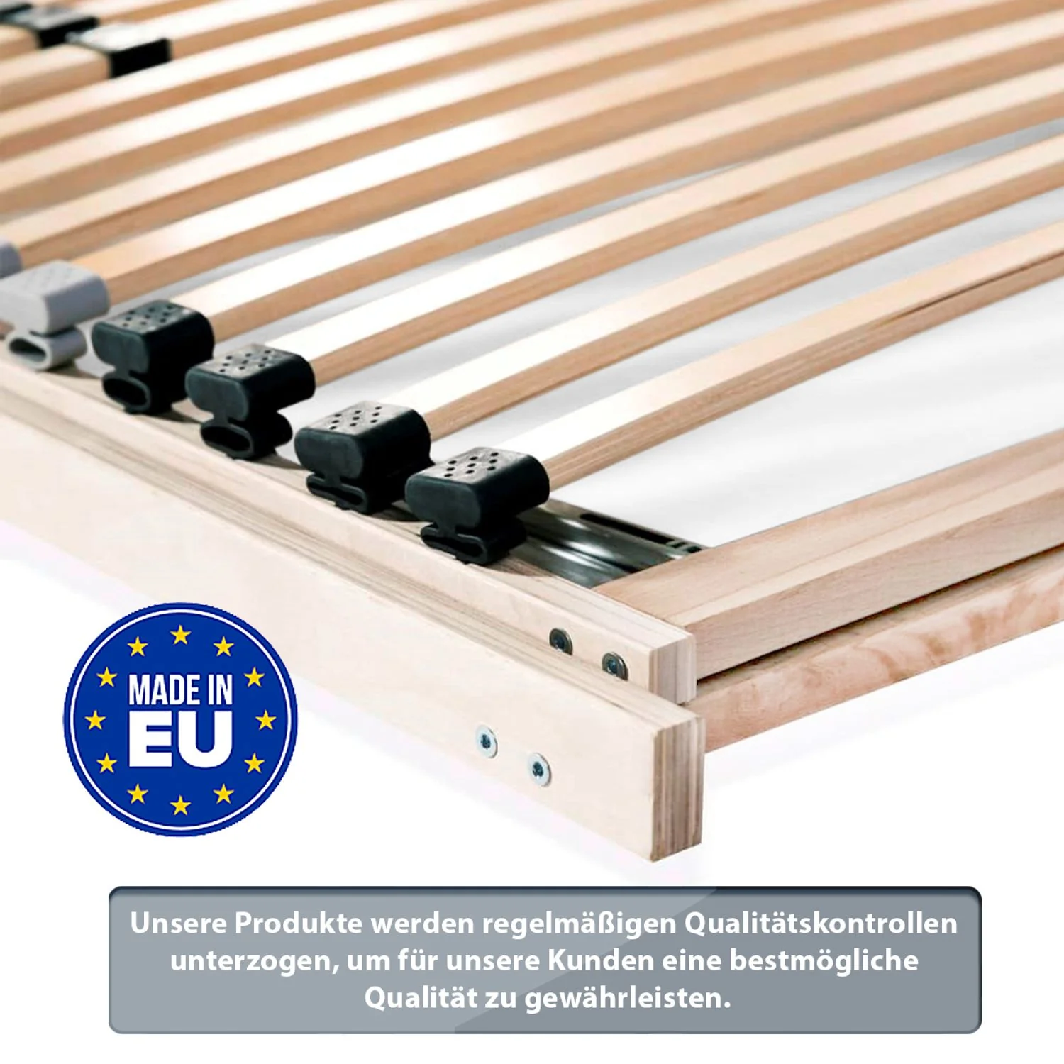 Coemo 7 -Zonen Lattenrost Ergo KF mit Kopf- & Fußteilverstellung Härtegradverstellung - Image 28