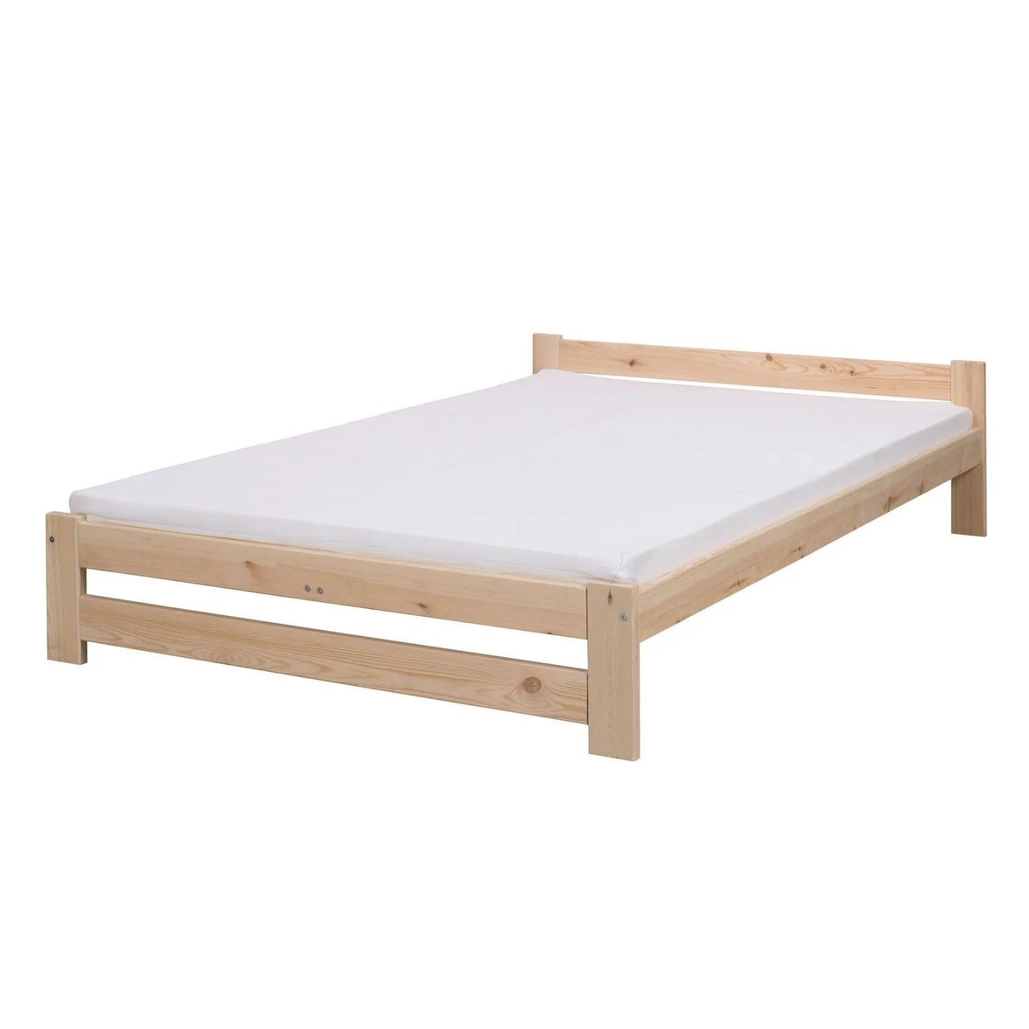 Coemo Bett Classico Holzbett Bettgestell mit Lattenrost Massivholz Kiefer - Image 12