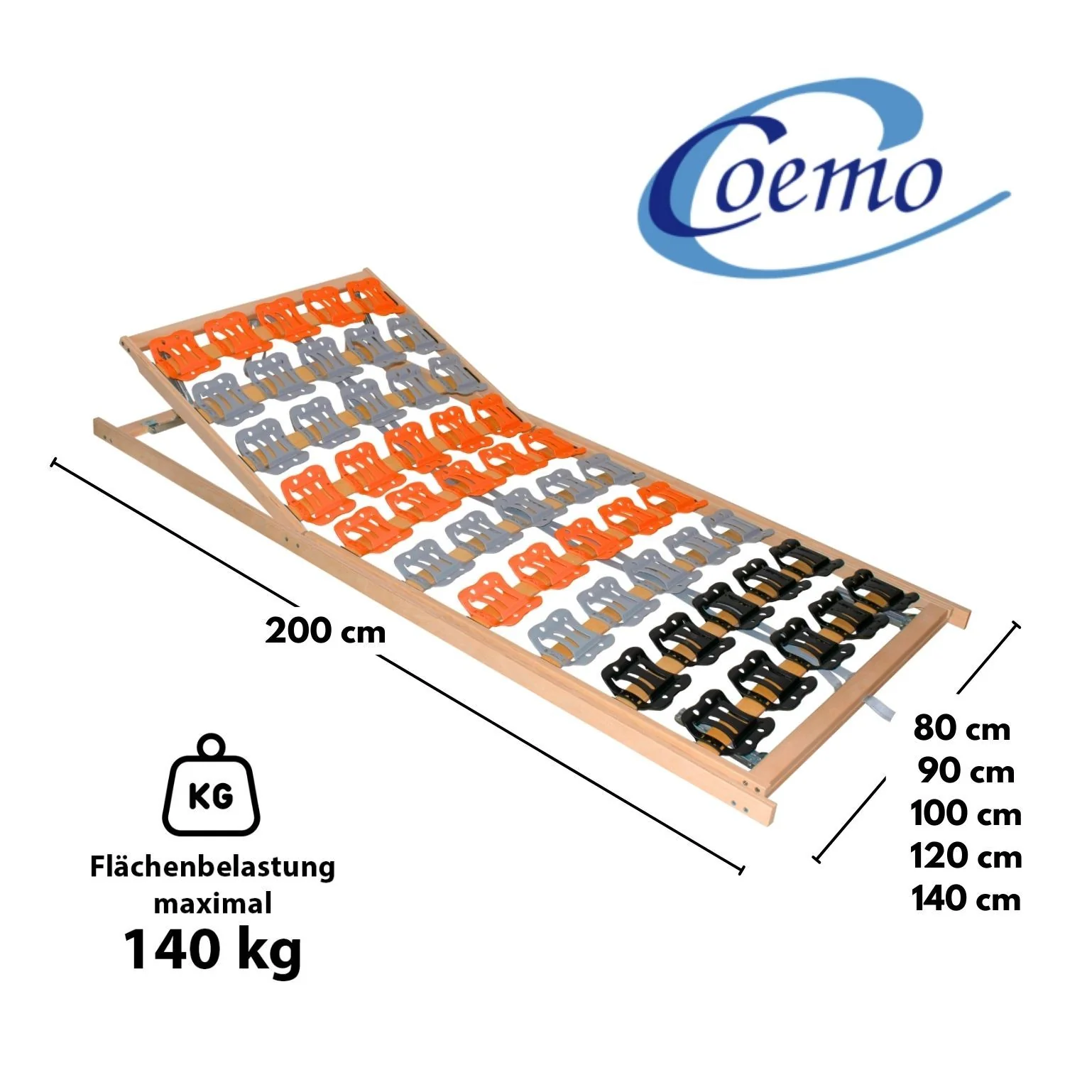 Coemo CubiFlex Tellerlattenrost 7 Zonen - Image 5