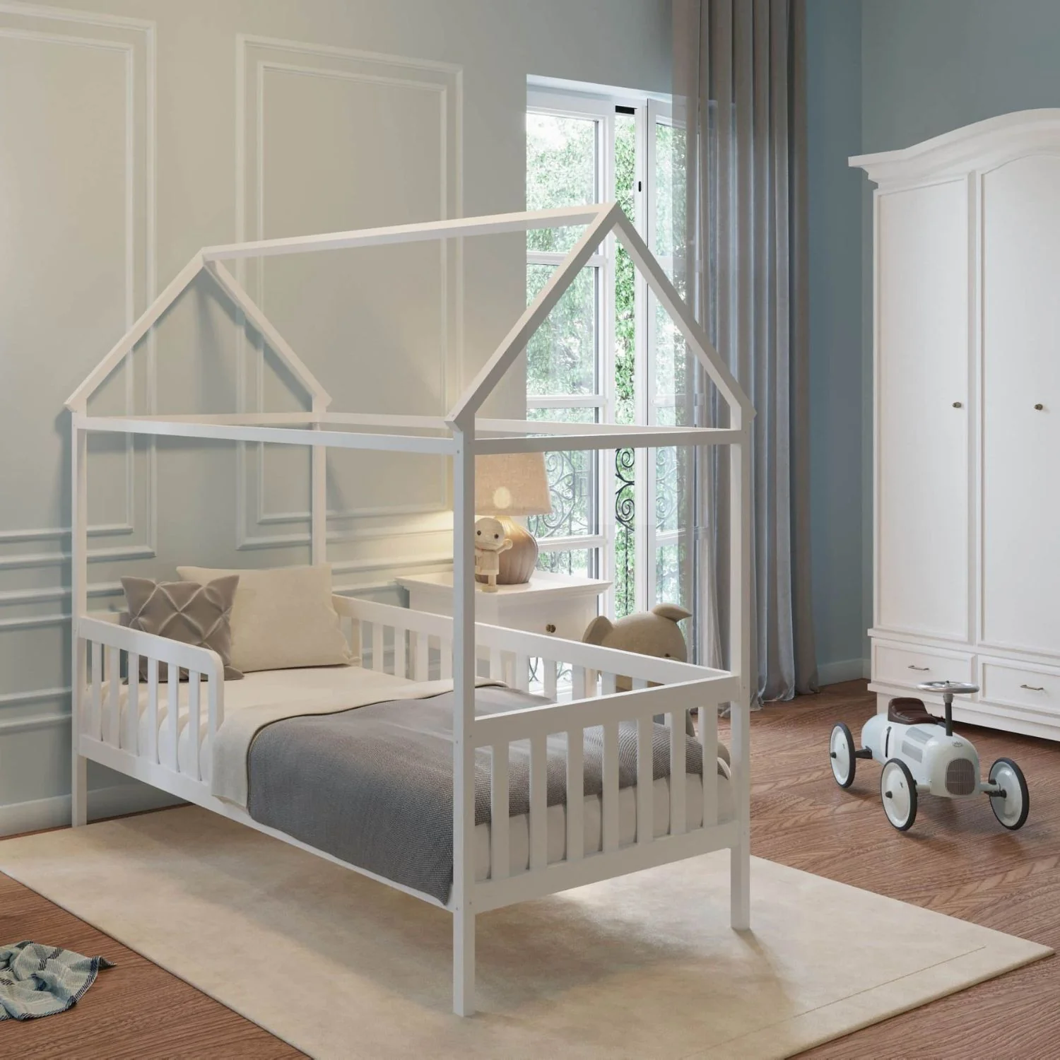 Coemo Hausbett HOME mit Lattenrost, Rausfallschutz 2 Größen - Image 12
