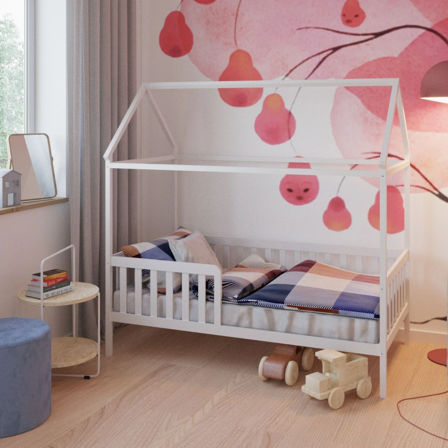 Coemo Hausbett HOME mit Lattenrost, Rausfallschutz 2 Größen - Image 13