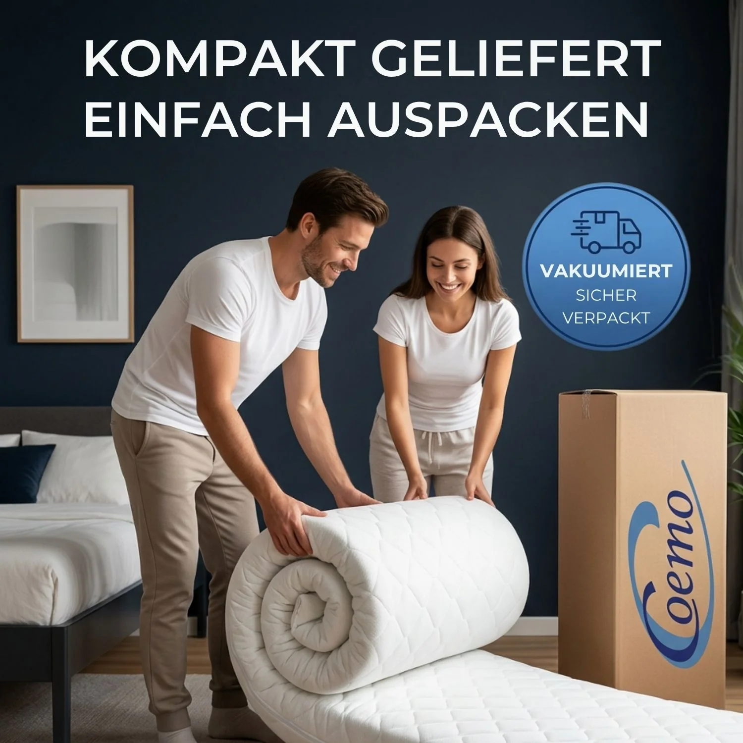 Coemo Kindermatratze Somi 7 Zonen - Jugendmatratze Wendematratze H2 und H3 - Image 6