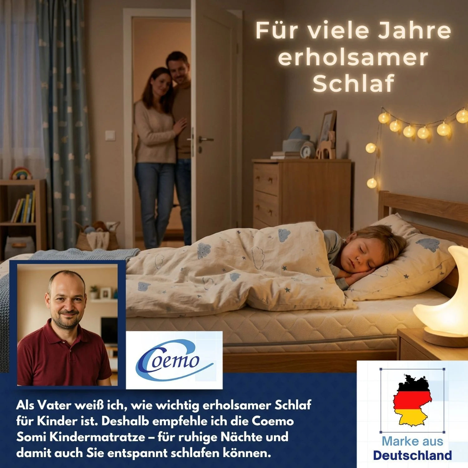 Coemo Kindermatratze Somi 7 Zonen - Jugendmatratze Wendematratze H2 und H3 - Image 7