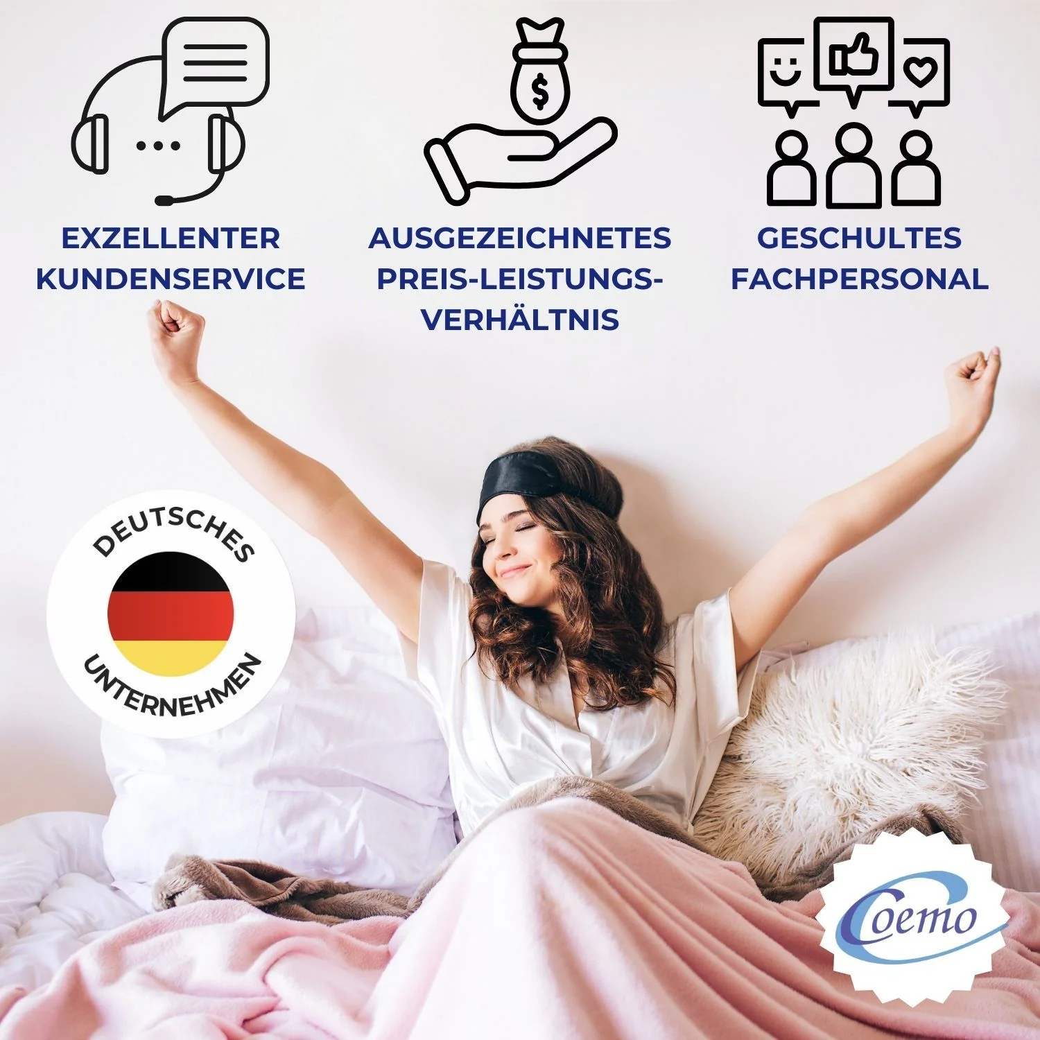 Coemo Komfortschaum StellaFoam Matratze Kaltschaum - Image 17