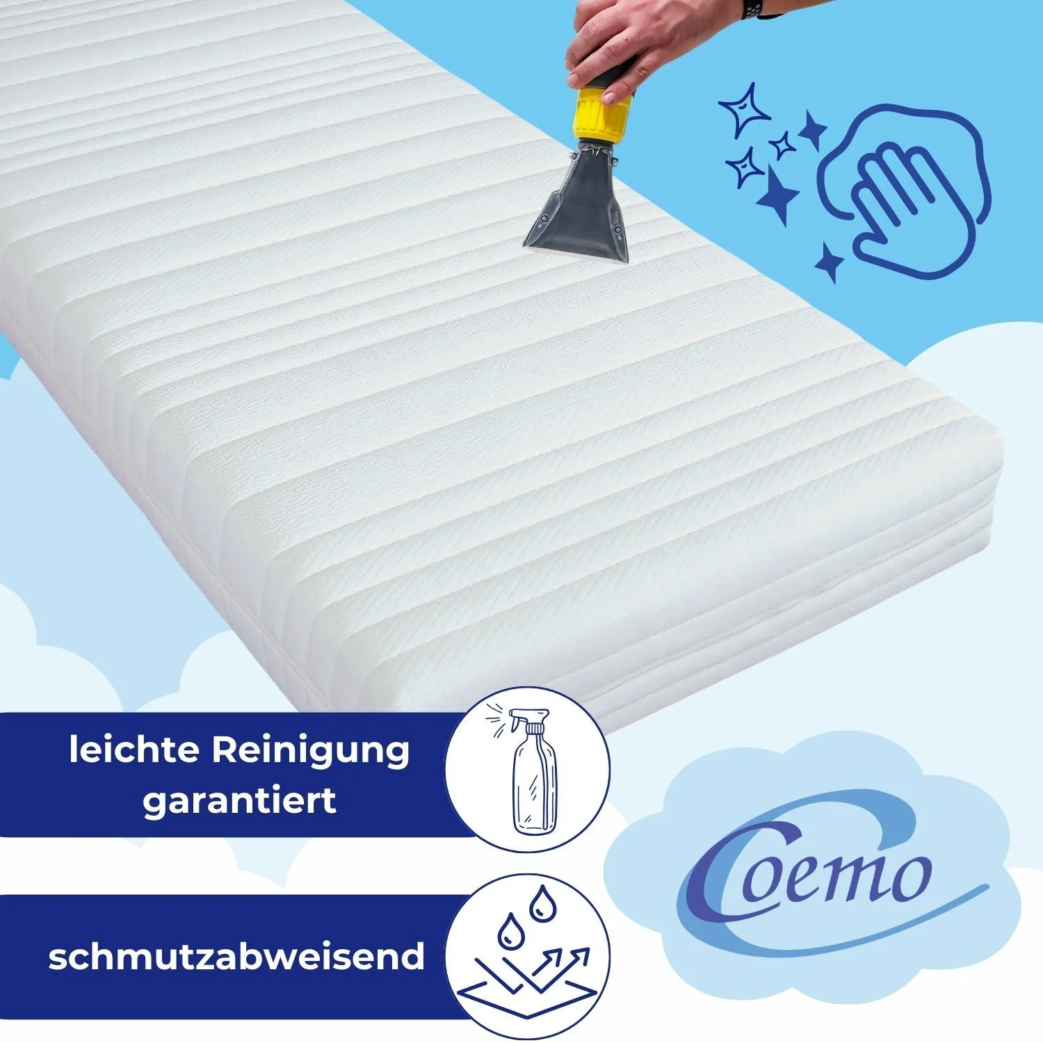 Coemo Komfortschaum StellaFoam Matratze Kaltschaum - Image 7