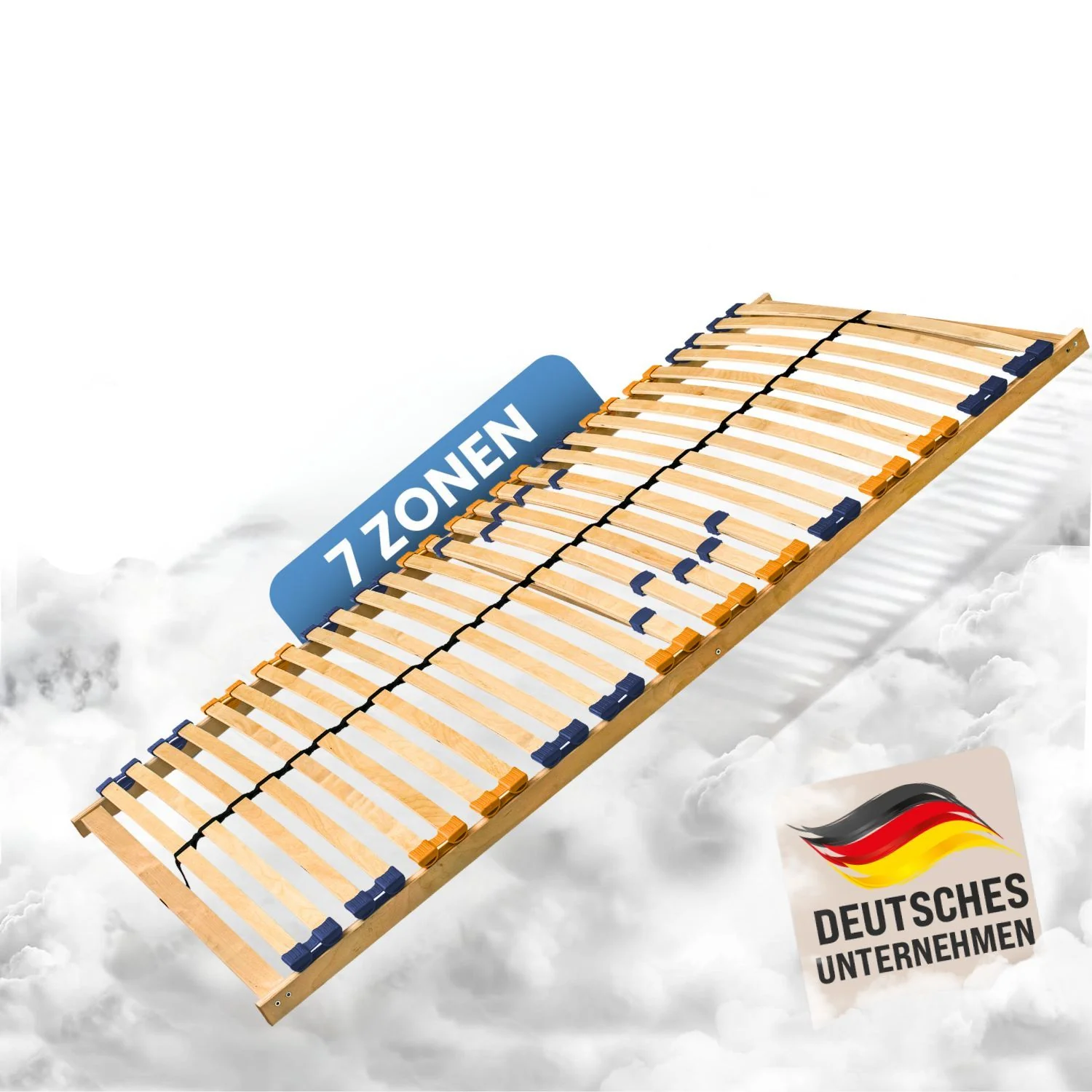 Coemo Lattenrost Multira starr oder verstellbar mit 28 Federleisten 7 - Zonen - Image 117