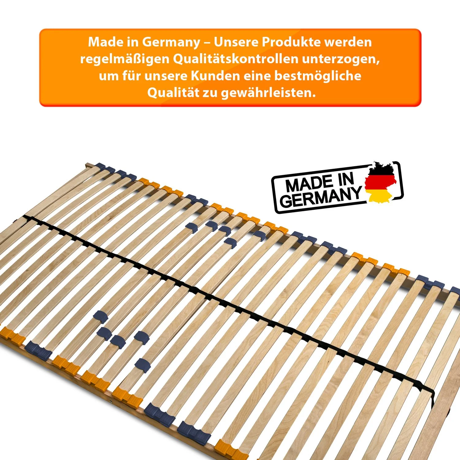 Coemo Lattenrost Multira starr oder verstellbar mit 28 Federleisten 7 - Zonen - Image 218