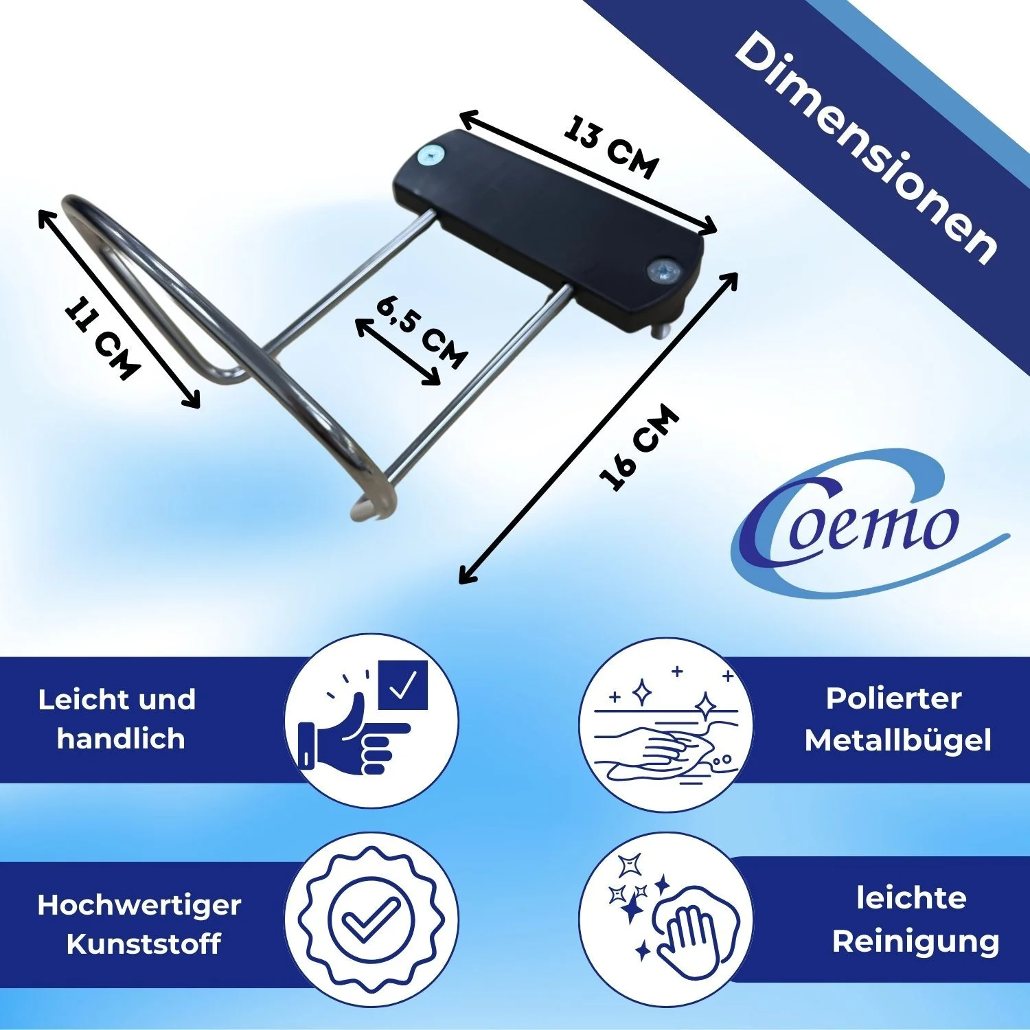 Coemo Matratzenhalter - Matratzenbügel seitlich - Seitenbügel - Image 5