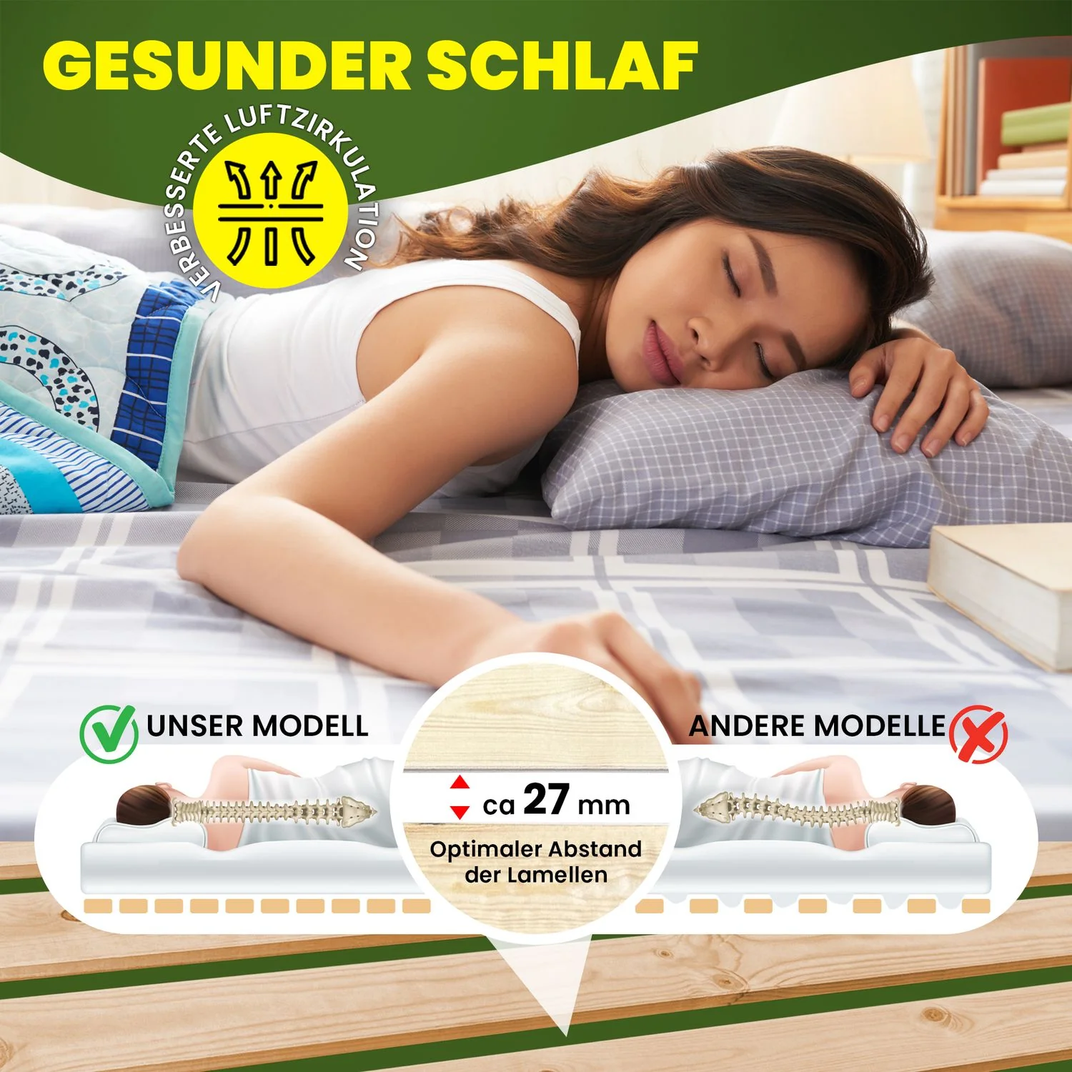 Coemo Rollrost Romo 15 - 22 Leisten Nordische Kiefer - Image 12