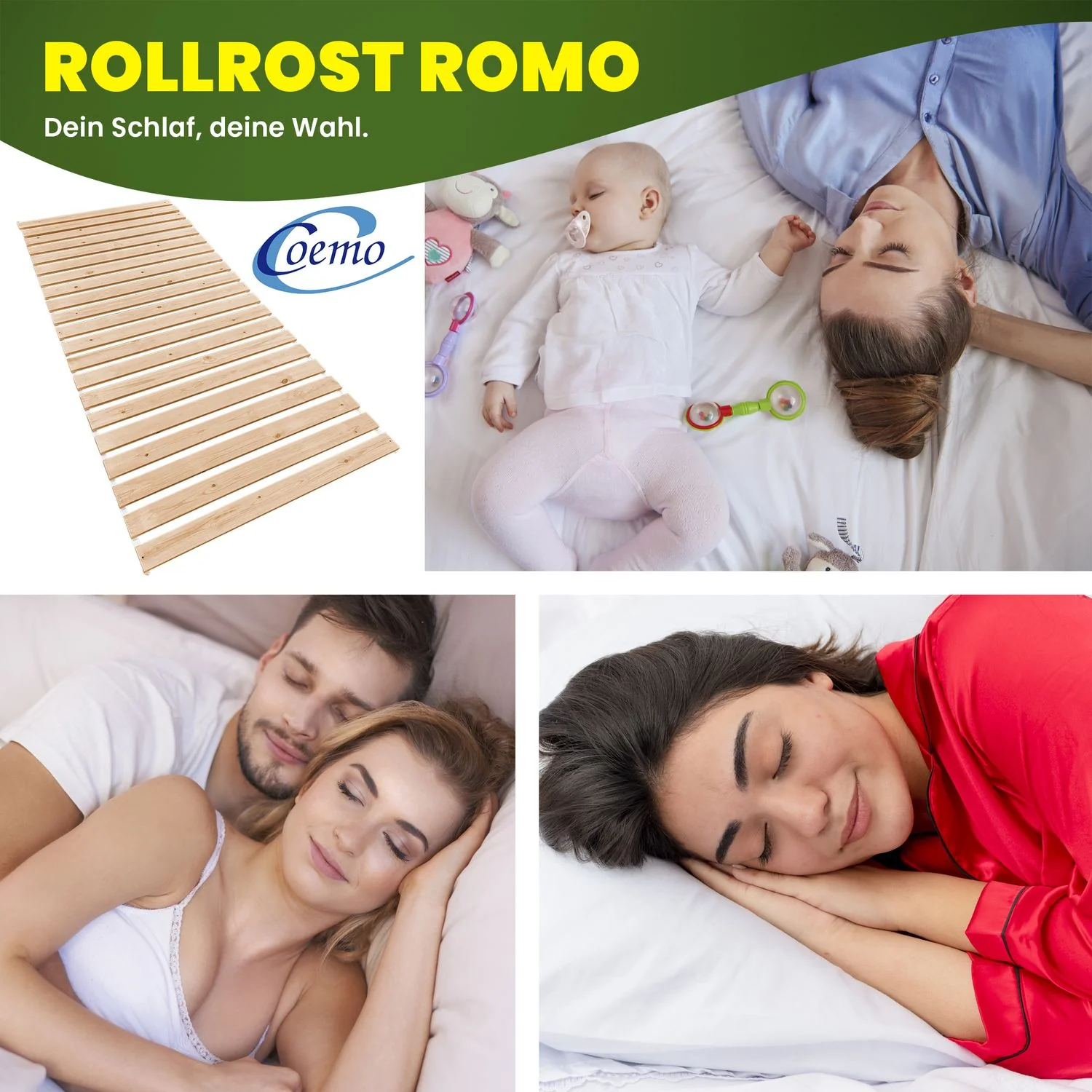 Coemo Rollrost Romo 15 - 22 Leisten Nordische Kiefer - Image 15