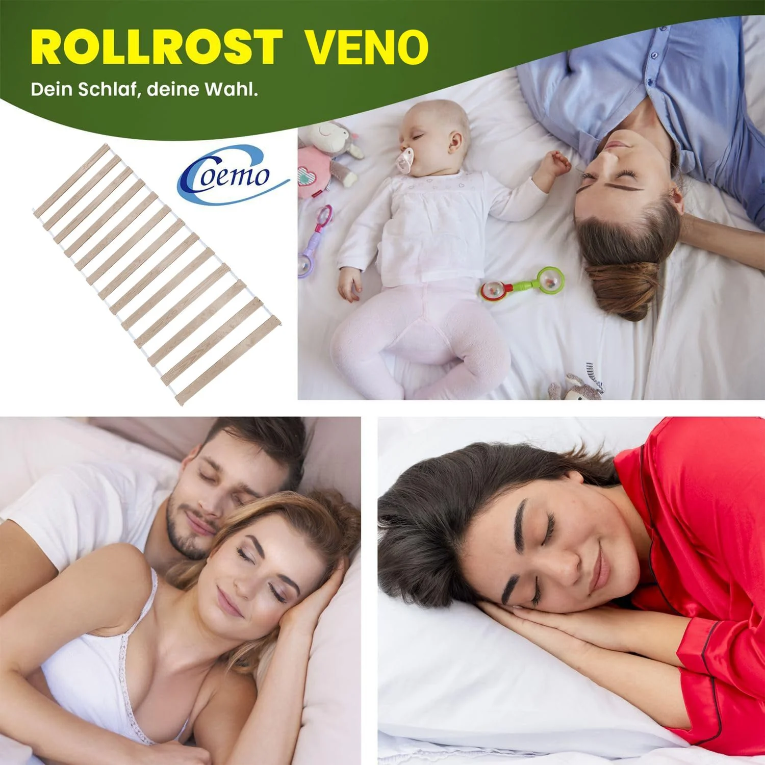 Coemo Rollrost Veno 13 Leisten Nordische Kiefer - Image 13