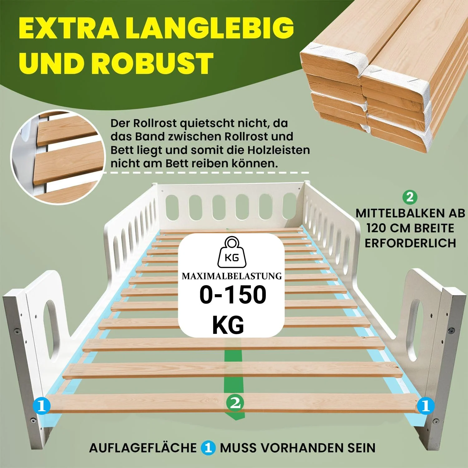 Coemo Rollrost Veno 13 Leisten Nordische Kiefer - Image 9