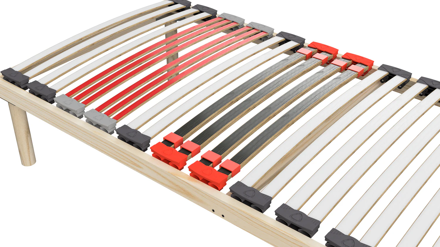 Hochwertiges Bettgestell mit Lattenrost 'DORADO' Massivholz Buche - Image 6