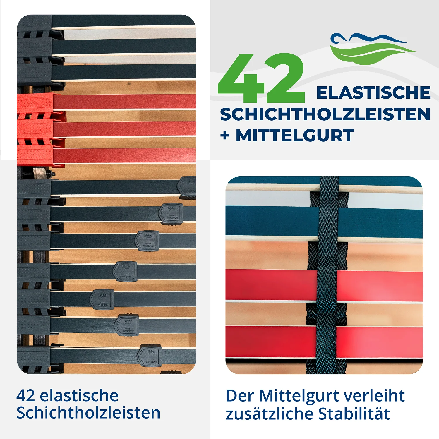 Reha-Schlafwelt elektrischer Lattenrost RELAXANA KF mit Motor - Image 30